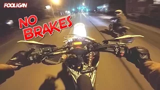 Supermoto Stand-Up Wheelies are Sketchy on the KTM
