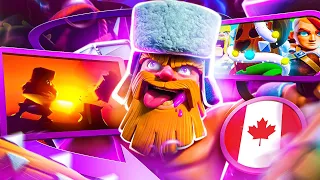 HISTOIRE et CREATION de la bûche et du bûcheron (relation sur Clash Royale)