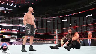 Roman Reigns vs Brock Lesnar Day 1 WWE Universal Championship Match Wrestling News