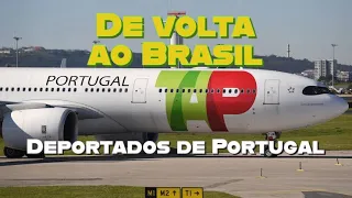 Muita gente voltando de Portugal por causa da falta de…