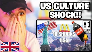 Brit Reacts to Visit USA - 10 Culture Shocks Foreign Tourists Have When They Visit America