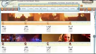 Closer To The Heart  Rush - Guitaraoke V2