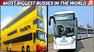 Biggest Busses Ever Made | most biggest busses in the world | bendy bus | Techbye World