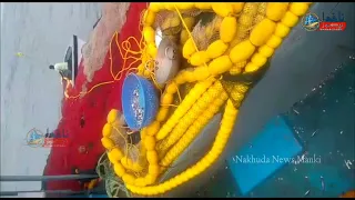 Honnavar Fishing in sea Full fishing⛵