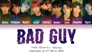 1THE9 (원더나인) BAD GUY - TRADUÇÃO EM COLOR CODED LYRICS LEGENDADO PT BR