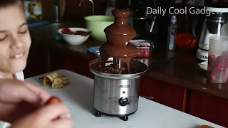 Making a cheap chocolate fountain work properly