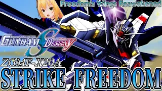 STRIKE FREEDOM GUNDAM☆The strongest freedom to come back to life!【GUNDAM DESTINY】Development History