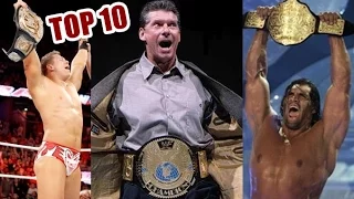 Top 10 Piores Campeões Mundiais da WWE
