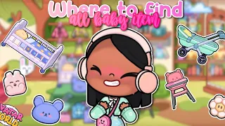 Where To Find All Baby Items In Avatar World 🌎🤩 * New baby update 👶*|| Avatar World