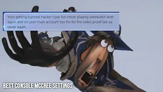 These Console McCree Settings got me Reported for HACKING