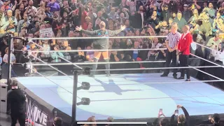 CM Punk Makes Entrance for First WWE Match in Ten Years at Madison Square Garden (12/26/2023)