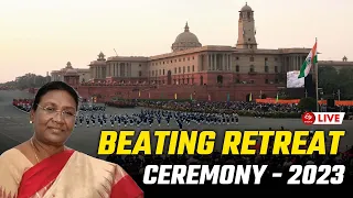 LIVE: Beating Retreat Ceremony - 2023 || Annual musical extravaganza