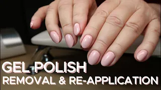 WATCH ME WORK: How I Remove and Apply Gel Polish 💅🏼