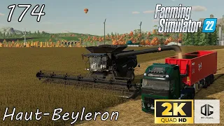 Spreading digestate/Grapes & Soybeans Harvest/F26 Seeding! l Timelapse l FS22 Haut-Beyleron #ep174