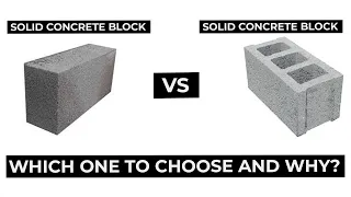 Solid Blocks vs Hollow blocks : Which One to Choose and Why?