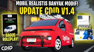 MOBIL BARU BAGUS BANYAK FITUR REALISTIS DI UPDATE CDID V1.4 - Car Driving Indonesia New Update