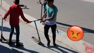 THEY STOLE MY SCOOTER..