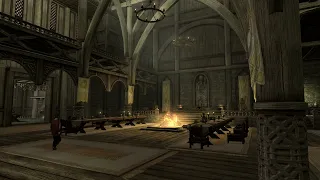 Skyrim Ambience & Music | The Great Hall of Dragonsreach