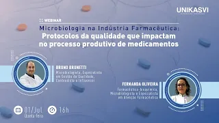 Webinar Microbiologia na Indústria Farmacêutica