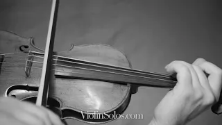 Old Rugged Cross - arranged for solo violin - ViolinSolos.com