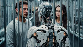 The Future Robots Come Into Museum to See Humans in Cages, As They Are an Extinct Species