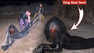 Real Black Devil Capture Final| Ep# |450|Scary Video|Ghost Video|Horror Video| Ghost|Woh Kya Raaz hy