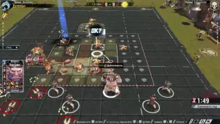 Blood Bowl 2. Хуманы - Дварфы. Болеполка.