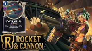 Cannon & Rocket Barrage - Gangplank & Ezreal Funsmith Deck - Legends of Runeterra A Curious Journey