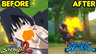 All Changed Combos/Moves-Naruto Storm Connections (All Shortened Combos In Naruto Storm Series)