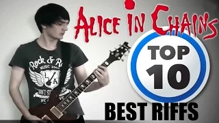 Alice In Chains TOP 10 Riffs