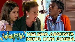 Helena Assusta Neco com Cobra | Chiquititas