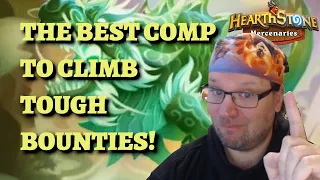 The BEST bounty climbing comp - get to the BOSS without losing a Merc! (Hearthstone Mercenaries)