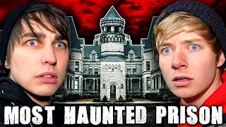 Our Horrifying Night in Haunted Prison (SCARY)