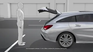 Электропривод крышки багажника (автоматическое открытие багажника) Mercedes