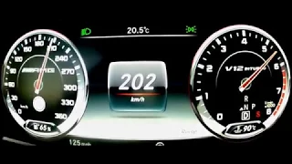 Mercedes Benz S 65 AMG 630 HP Acceleration 0-200km/h