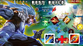 clash of titans || hayate build + guide || best mm solo carry || @STRANGEBOYyt