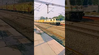 NDLS HSF Express 🚂🚃🚃😍 #shorts #viral #trains #railway please subscribe 🙏🙏