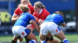 Womens Six Nations Rugby 2022   Wales v Italy