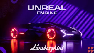 Unleashing the Beast : Lamborghini Cinematic Render in Unreal Engine 5