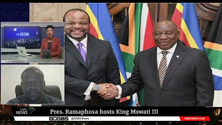 Pres. Ramaphosa expected to visit Uganda after hosting King Mswati III