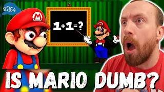 IS MARIO DUMB!?! SMG4: Video ends when Mario gets 1 IQ ft. Luigi (FIRST REACTION!)