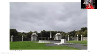 The Irish National War Memorial Gardens, Islandbridge, Dublin.