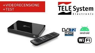 Telesystem T2 UP Il Decoder Android con a bordo digitale terrestre DVBT2 Rendi smart la tua TV