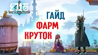 ГАЙД ДЛЯ НОВИЧКОВ - ФАРМ КРУТОК / TOWER OF FANTASY