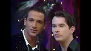 Boy Bands ALLIAGE & BOYZONE (in Duet) - "TE GARDER PRÈS DE MOI" (1998) - French TV - M. DRUCKER