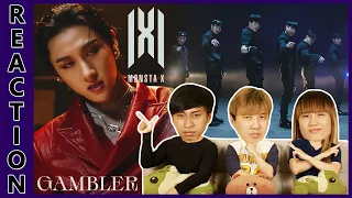 [REACTION] MONSTA X 몬스타엑스 'GAMBLER' MV | IPOND TV