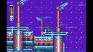 Megaman X3 [PSX] music blizzard buffalo's stage