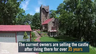 Castle home for sale in Jackson, Michigan