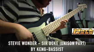 Stevie Wonder-Sir Duke (Unison Part) by Keng-Bassist