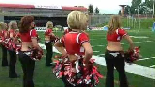 Calgary Stampeders /  B C Lions  Exhibition game highlights